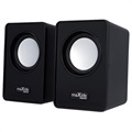 Maxlife Home Office MXHS-01 Tietokoneen Kaiuttimet - 2x3W - Musta
