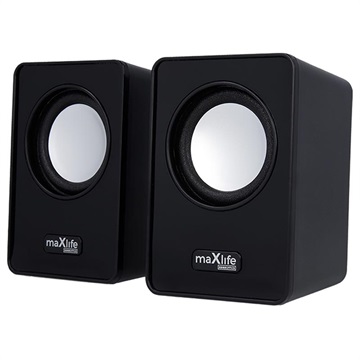 Maxlife Home Office MXHS-01 Tietokoneen Kaiuttimet - 2x3W - Musta