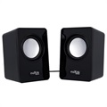 Maxlife Home Office MXHS-01 Tietokoneen Kaiuttimet - 2x3W - Musta