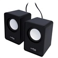 Maxlife Home Office MXHS-01 Tietokoneen Kaiuttimet - 2x3W - Musta
