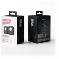 Maxlife Home Office MXHS-01 Tietokoneen Kaiuttimet - 2x3W - Musta