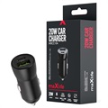 Maxlife MXCC-04 PD3.0/QC3.0 Autolaturi - 20W - Musta
