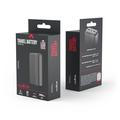 Maxlife MXPB-02 12W tehopankki 2x USB-A - 30000mAh - musta