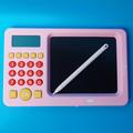 Maxlife MXWB-01 Lasten kirjoitustaulu laskimella - vaaleanpunainen