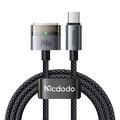 Mcdodo CA-207 140W USB-C ja MagSafe 3 -latauskaapeli - 2m - musta