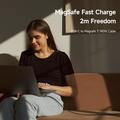Mcdodo CA-207 140W USB-C ja MagSafe 3 -latauskaapeli - 2m - musta