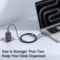 Mcdodo CA-6700 2-in-1 pikalatauskaapeli - USB-C, Lightning - 1.5m