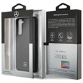 Mercedes-Benz Dynamic Carbon Fiber Samsung Galaxy S21 5G Kotelo - Musta