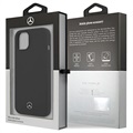 Mercedes-Benz Silicone Line iPhone 13 Mini Suojakotelo - Musta