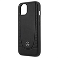 Mercedes-Benz Urban Line iPhone 13 Mini Nahkakotelo - Musta