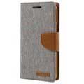 Samsung Galaxy J3 (2015) Mercury Goospery Canvas Diary Lompakkokotelo
