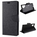 Samsung Galaxy Note10+ Mercury Goospery Fancy Diary Lompakkokotelo - Musta
