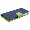 iPhone 16 Mercury Goospery Fancy Diary Lompakkokotelo - Sininen