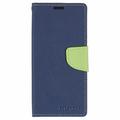 iPhone 16 Mercury Goospery Fancy Diary Lompakkokotelo - Sininen
