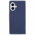 iPhone 16 Mercury Goospery Fancy Diary Lompakkokotelo - Sininen