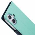 iPhone 16 Mercury Goospery Fancy Diary Lompakkokotelo - Syaani