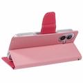 iPhone 16 Mercury Goospery Fancy Diary Lompakkokotelo - Pinkki