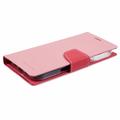 iPhone 16 Mercury Goospery Fancy Diary Lompakkokotelo - Pinkki