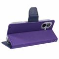 iPhone 16 Mercury Goospery Fancy Diary Lompakkokotelo - Violetti