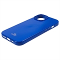 iPhone 15 Mercury Goospery Glitter TPU Suojakuori - Sininen