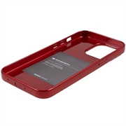 iPhone 15 Pro Max Mercury Goospery Glitter TPU Suojakuori - Punainen