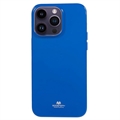 iPhone 15 Pro Mercury Goospery Glitter TPU Suojakuori - Sininen