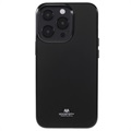 Mercury Goospery iPhone 13 Pro Max TPU Suojakuori - Musta