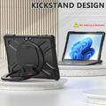 Microsoft Surface Go/Go 2/Go 3 Heavy Duty 360 -kotelo - musta