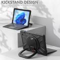 Microsoft Surface Go/Go 2/Go 3 Heavy Duty 360 -kotelo - musta