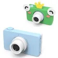Mini HD Digital Camera for Kids D8 - 8MP - Sininen / Sammakko