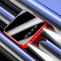 Mini-varavirtalaturi 10000mAh, kaksi USB-liitäntää ja LCD-näyttö - punainen