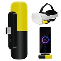 Mini USB-C Virtapankki Oculus Quest 2 - 3300mAh - Keltainen / Musta