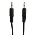 MiniJack AUX-kaapeli - 1.5m - Musta
