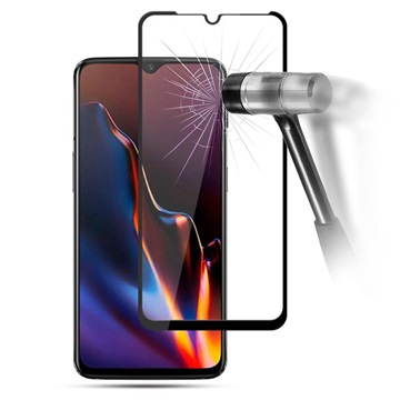 Mocolo OnePlus 6T Panssarilasi Karkaistua Lasia - Musta