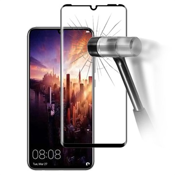 Mocolo Koko Näytön Peittävä Huawei P30 Pro Panssarilasi - 9H - Musta