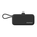 Momax 1-Power Mini Pop Art USB-C-virtapankki 5000mAh - musta