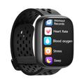 Momax 1-Wear Lite älykello ja kuntoilun seurantalaite - IP68, 1.83 tuuman TFT-näyttö - musta