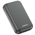 Momax IP97 Q.MAG Magneettinen Langaton Virtapankki - 5000mAh - Tumman Harmaa