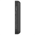Momax IP97 Q.MAG Magneettinen Langaton Virtapankki - 5000mAh - Tumman Harmaa