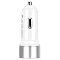 Momax UC10 Nopea Autolaturi - USB-C PD, QC3.0 - 36W