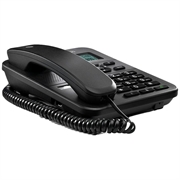 Motorola CT202 -johdollinen lankapuhelin, jossa on handsfree-kaiutin - musta