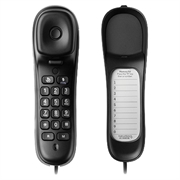 Motorola CT50 -johdollinen puhelin - pikavalinta, seinäkiinnitys - musta