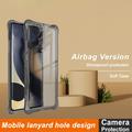 Motorola Edge (2024) Imak Drop-Proof TPU Suojakuori - Läpinäkyvä Musta