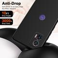Motorola Edge 30 Neo Liquid Silicone Suojakuori - Musta