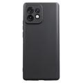 Motorola Edge 40 Pro/Moto X40 Anti-Fingerprints Matta TPU Suojakuori - Musta