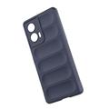 Motorola Edge 50 Fusion Rugged TPU Suojakuori - Tummansininen