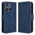 Motorola Edge 50 Neo/Moto S50 -kortinhaltijan lompakkokotelo - sininen