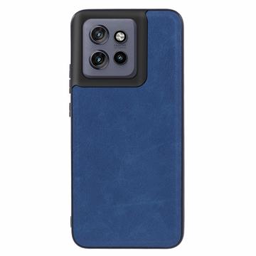 Motorola Edge 50 Neo Päällystetty Hybridikotelo - Sininen
