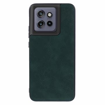 Motorola Edge 50 Neo Päällystetty Hybridikotelo - Vihreä