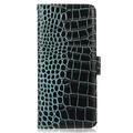 Motorola Edge 50 Neo Crocodile Lompakkomallinen Nahkakotelo kanssa RFID